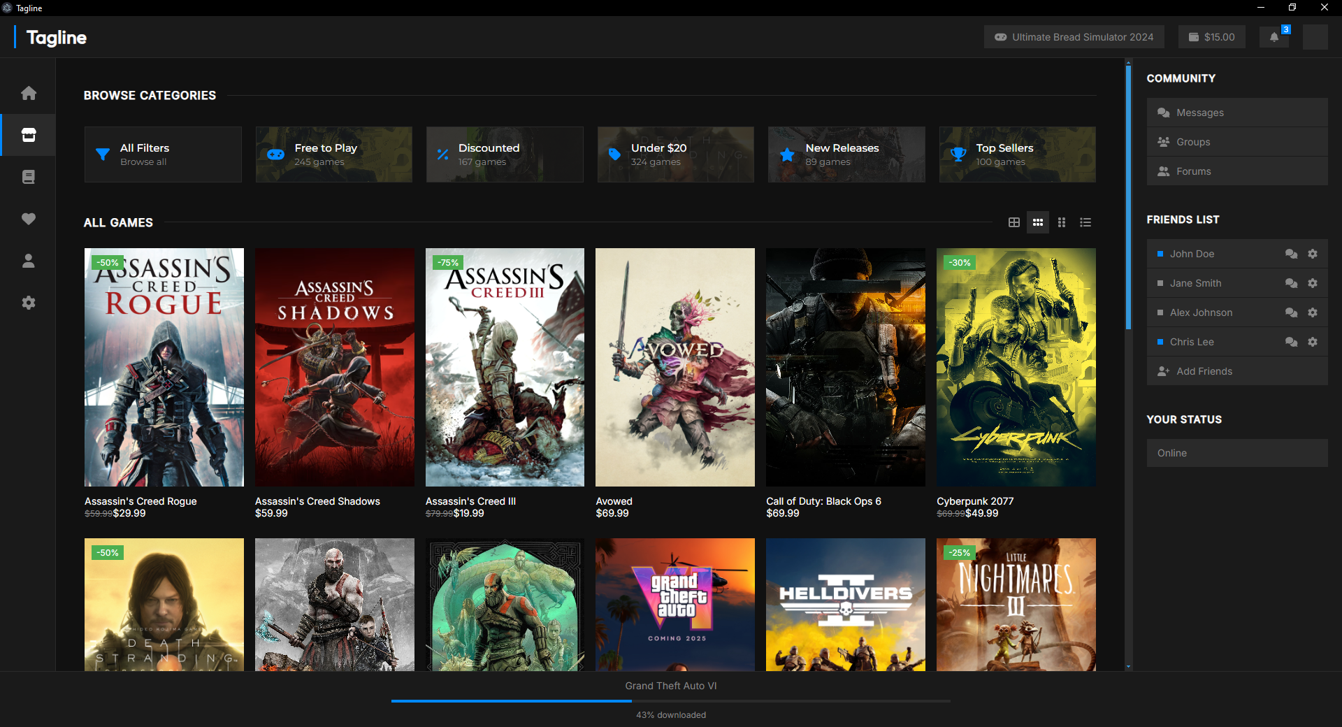 Store Interface